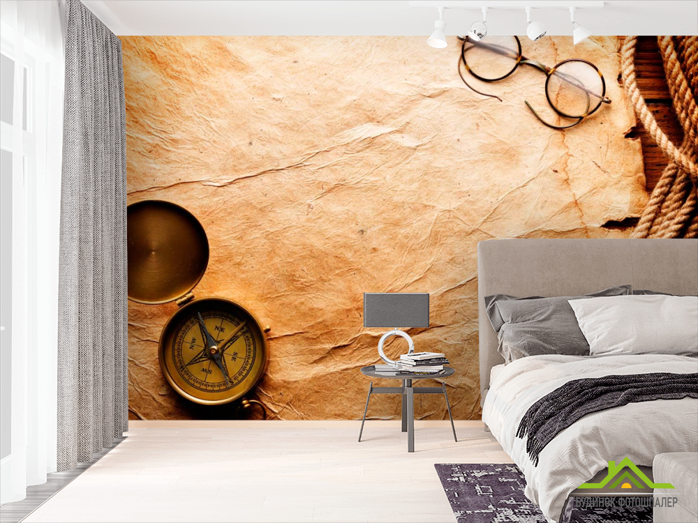 Фотообои Компас и очки