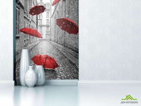 выбрать Фотообои Зонтики в Париже  на стену