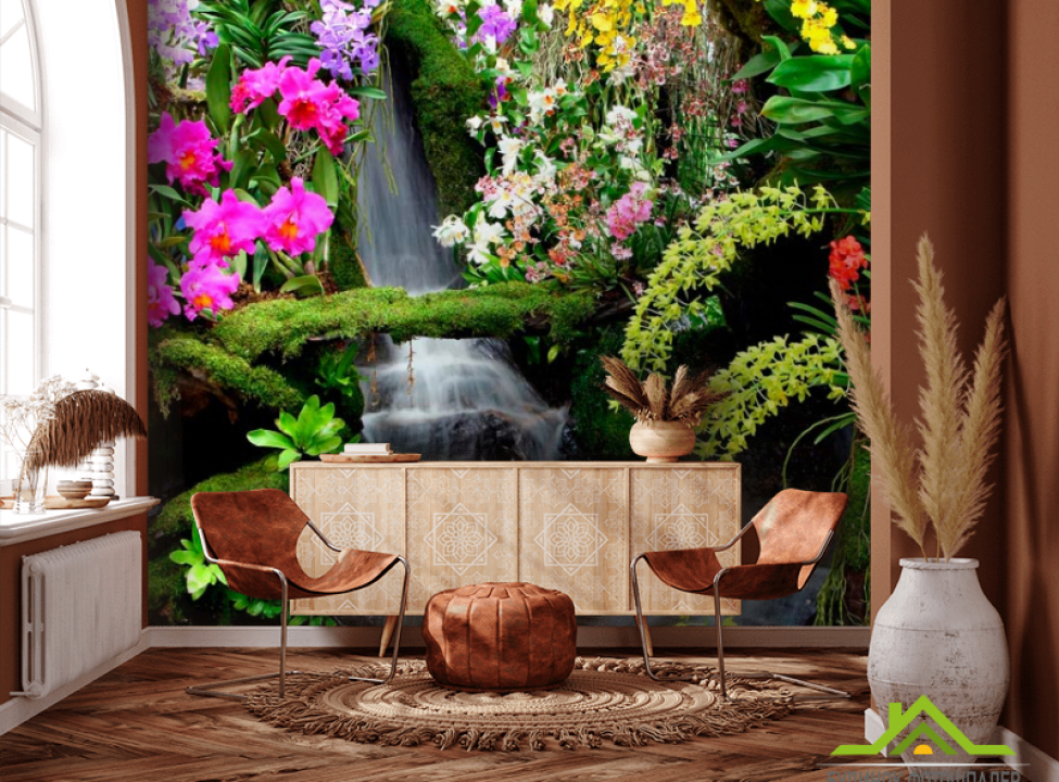 выбрать Фотообои Водопад Каталог фотообоев на стену