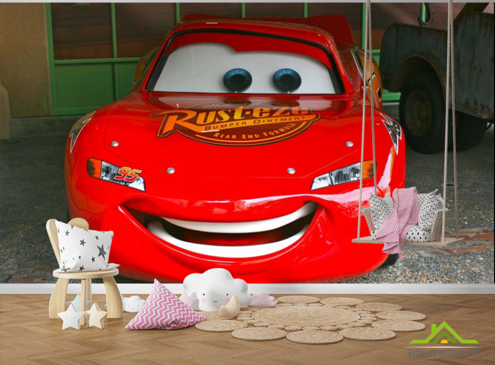 выбрать Фотошпалери Машинка посміхається Каталог фотошпалер на стіну