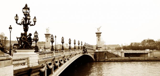 Фотошпалери Міст Олександра III в Парижі