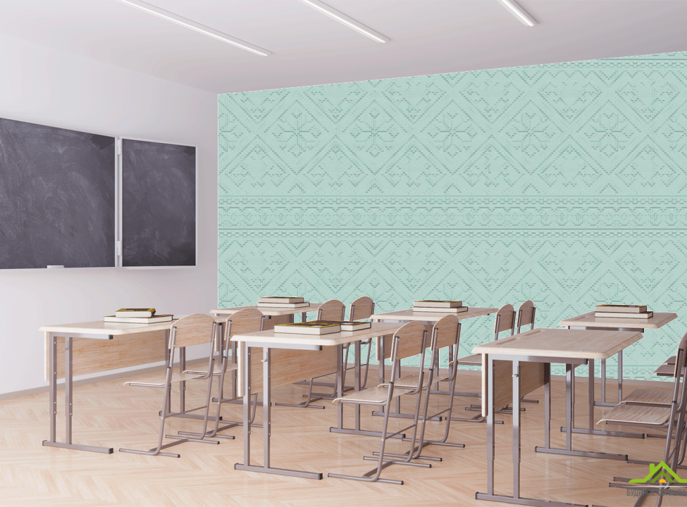 выбрать Фотообои Орнамент 3д бирюза Каталог фотообоев на стену