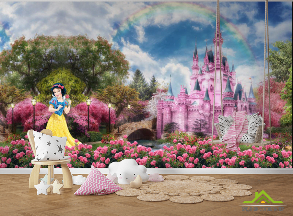выбрать Фотошпалери Замок і Білосніжка Каталог фотошпалер на стіну