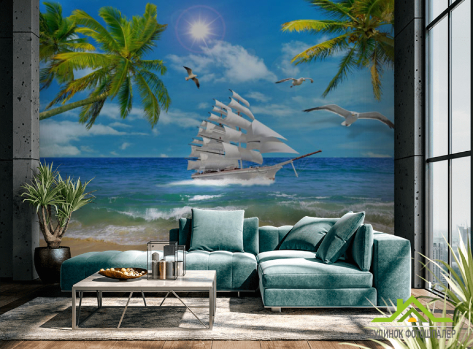 выбрать Фотошпалери корабель Каталог фотошпалер на стіну