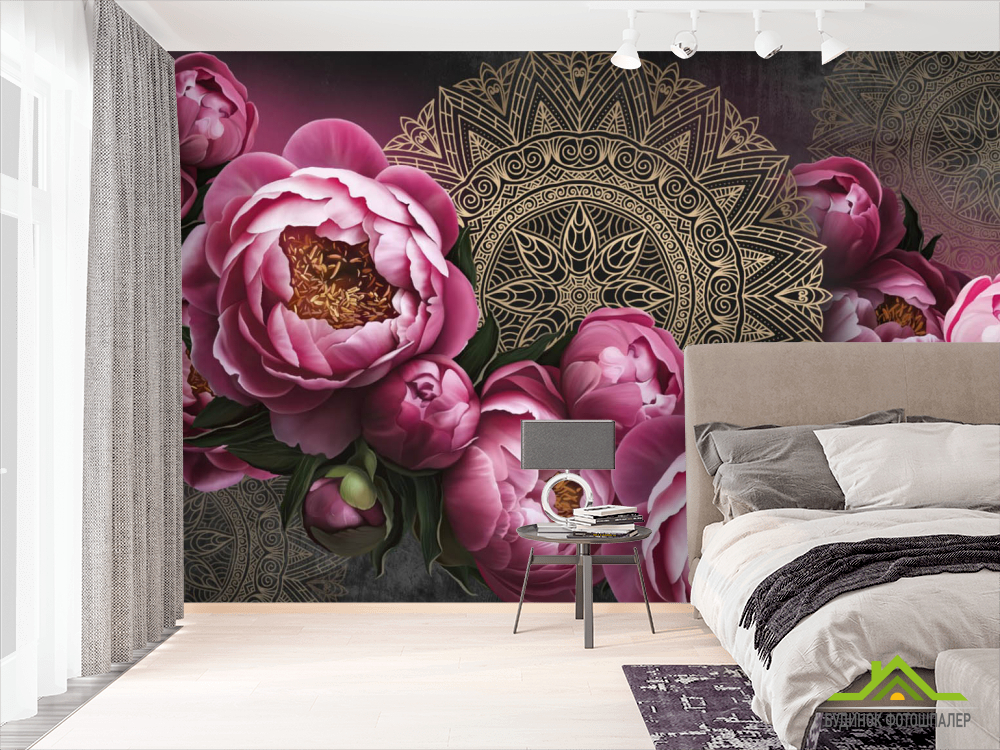 Фотообои Цветы и восток