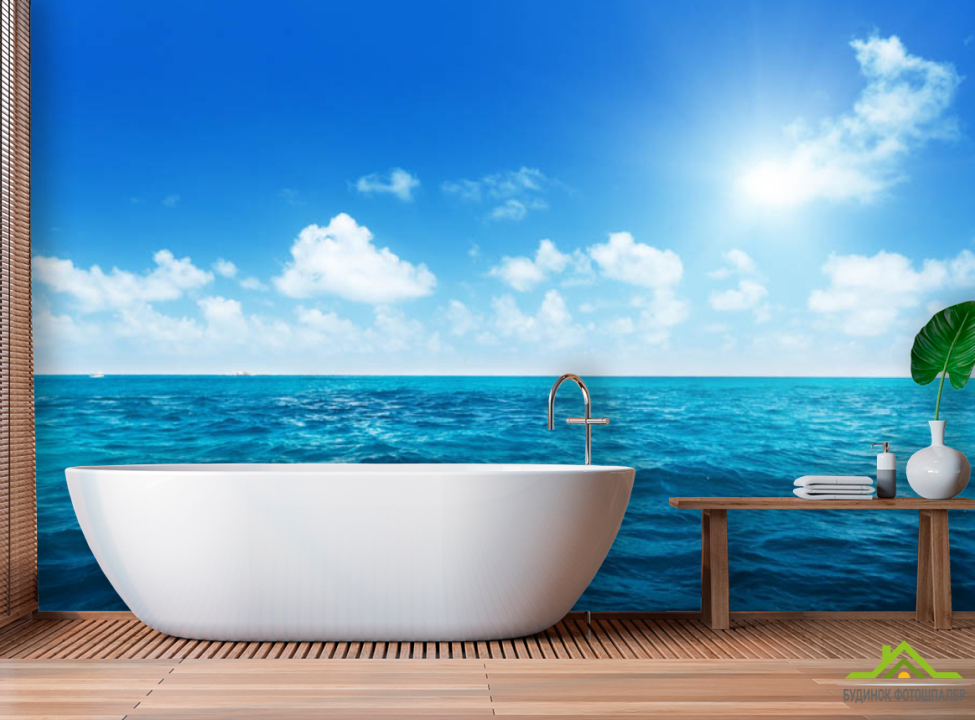 выбрать Фотошпалери Море з хмарами Каталог фотошпалер на стіну