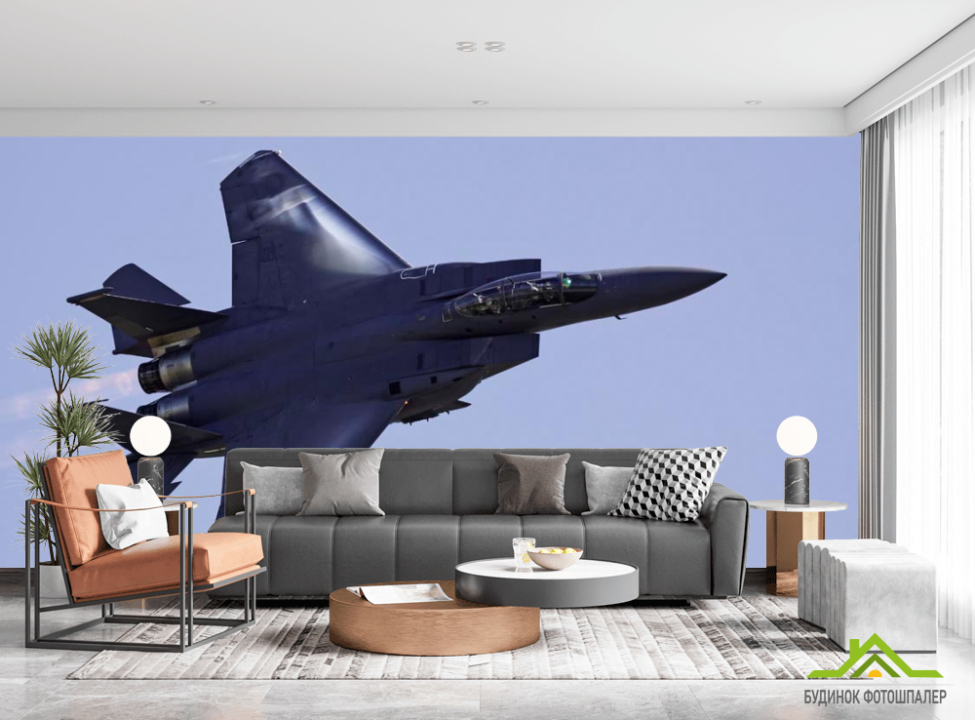 выбрать Фотообои Истребитель в небе Фотообои Транспорт на стену