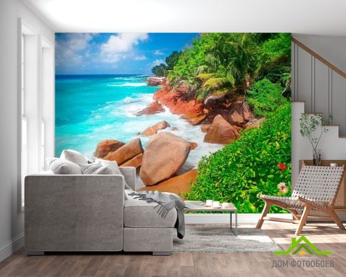 выбрать Фотообои Тропический остров Фотообои Море на стену