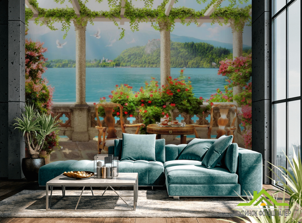 выбрать Фотошпалери Тераса Каталог фотошпалер на стіну