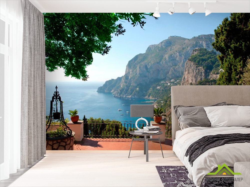 Фотошпалери Будиночок біля моря