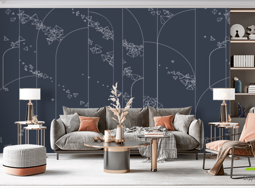 выбрать Фотообои векторные линии Каталог фотообоев на стену