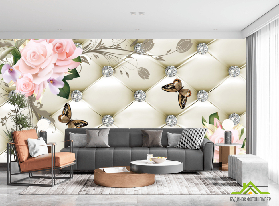 выбрать Фотошпалери 3д квіти Каталог фотошпалер на стіну