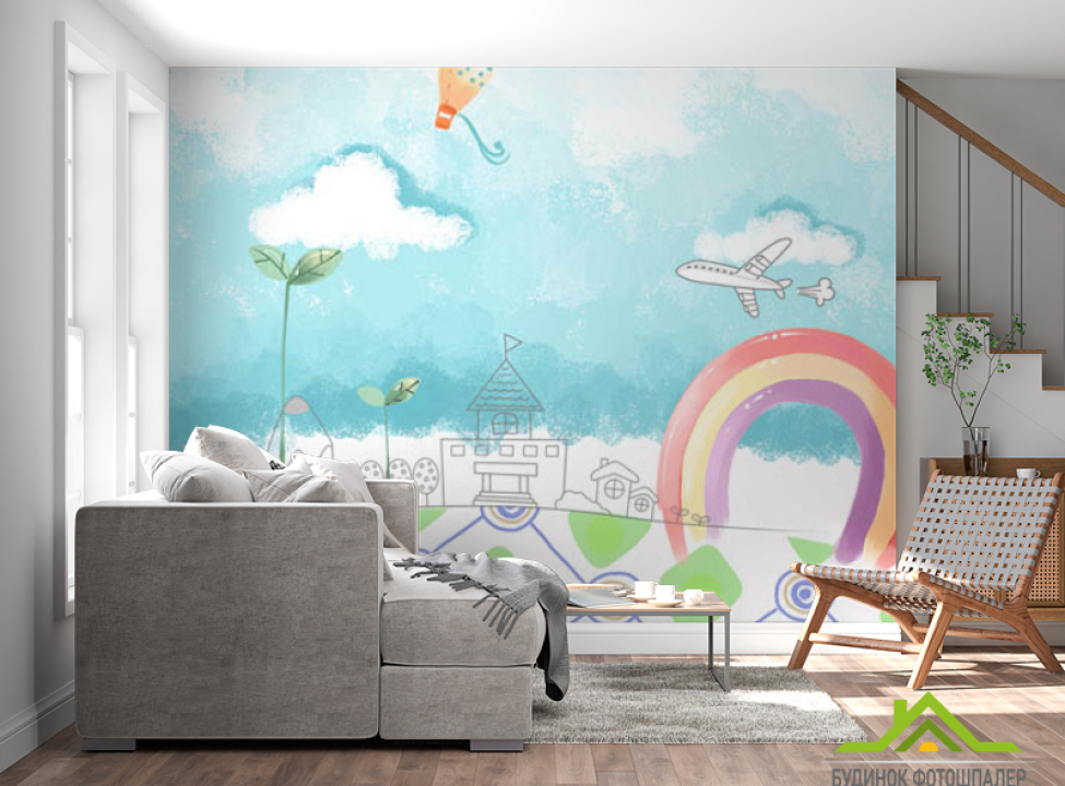 выбрать Фотошпалери хмаринки Каталог фотошпалер на стіну