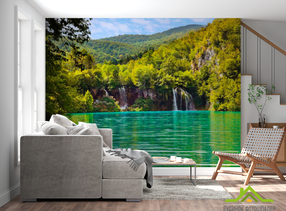 выбрать Фотообои Вода и горы Фотообои Природа на стену