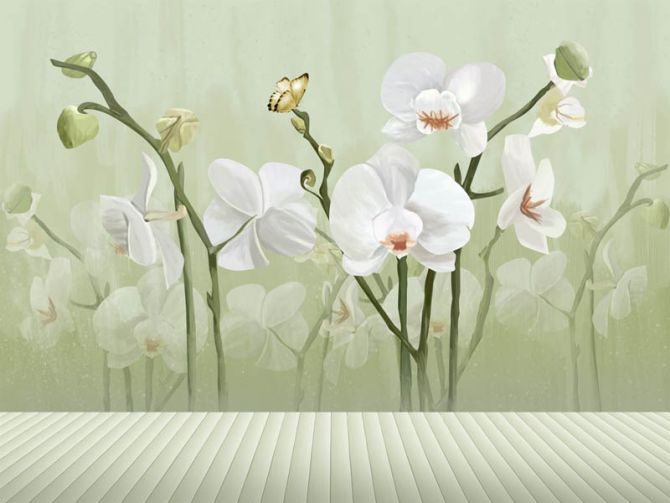 Фотошпалери орхідеї