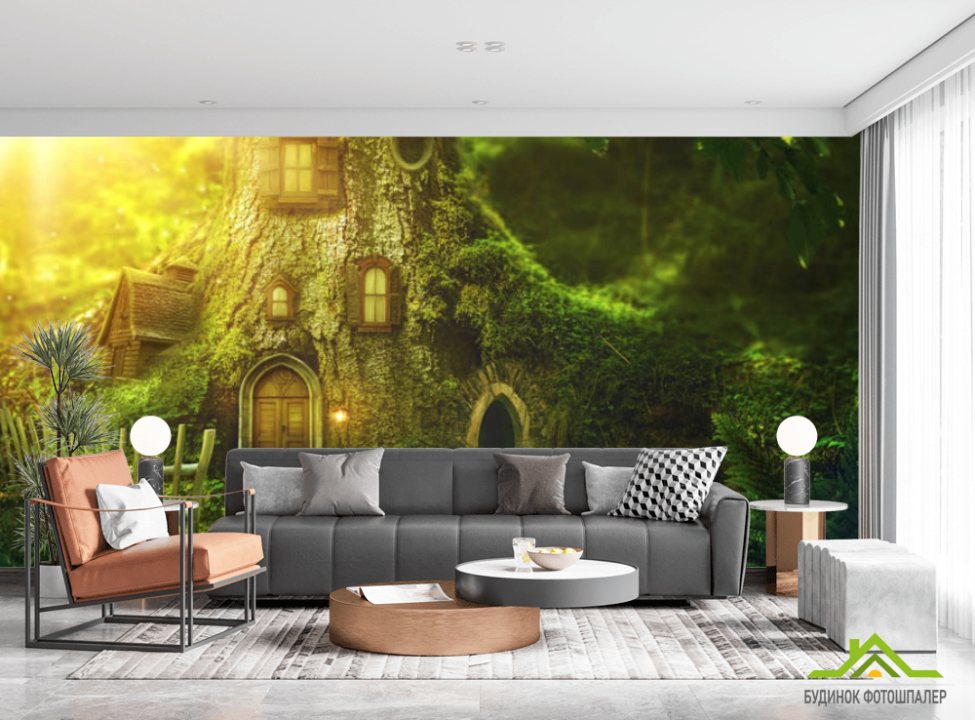 выбрать Фотошпалери дитяча хатина Каталог фотошпалер на стіну