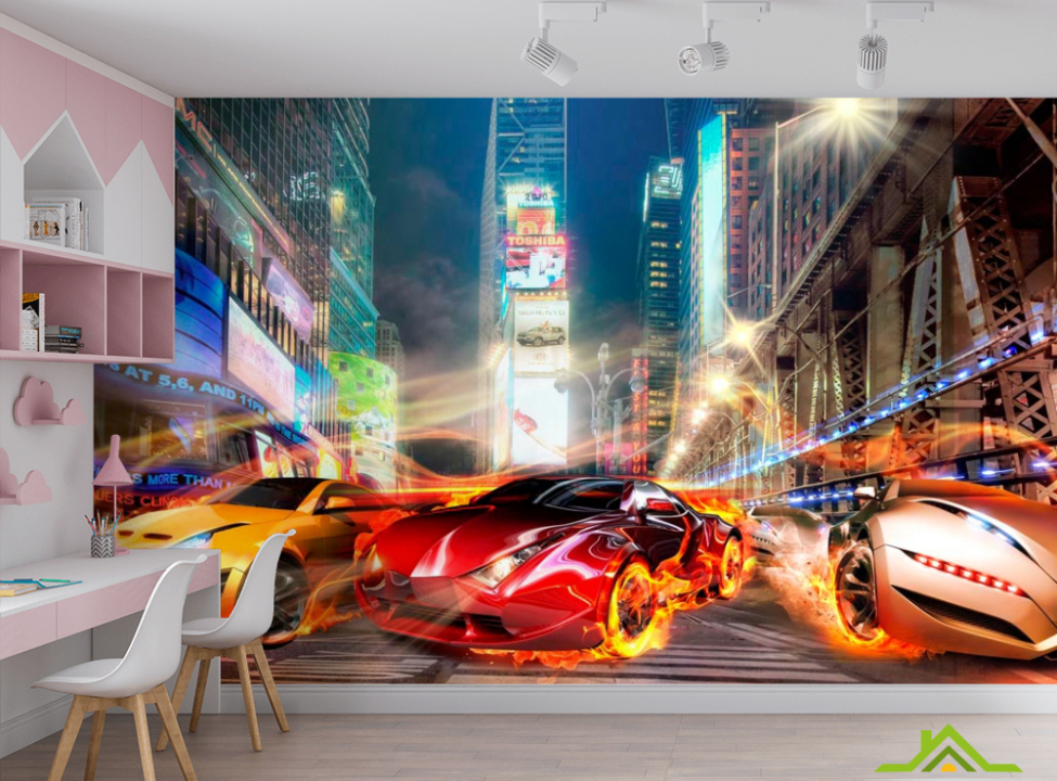 выбрать Фотообои Машины Фотообои для подростка на стену
