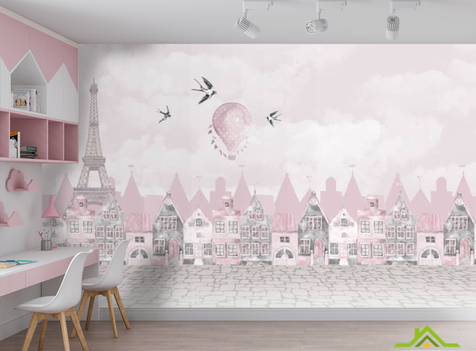 выбрать Фотошпалери Рожевий Париж Каталог фотошпалер на стіну