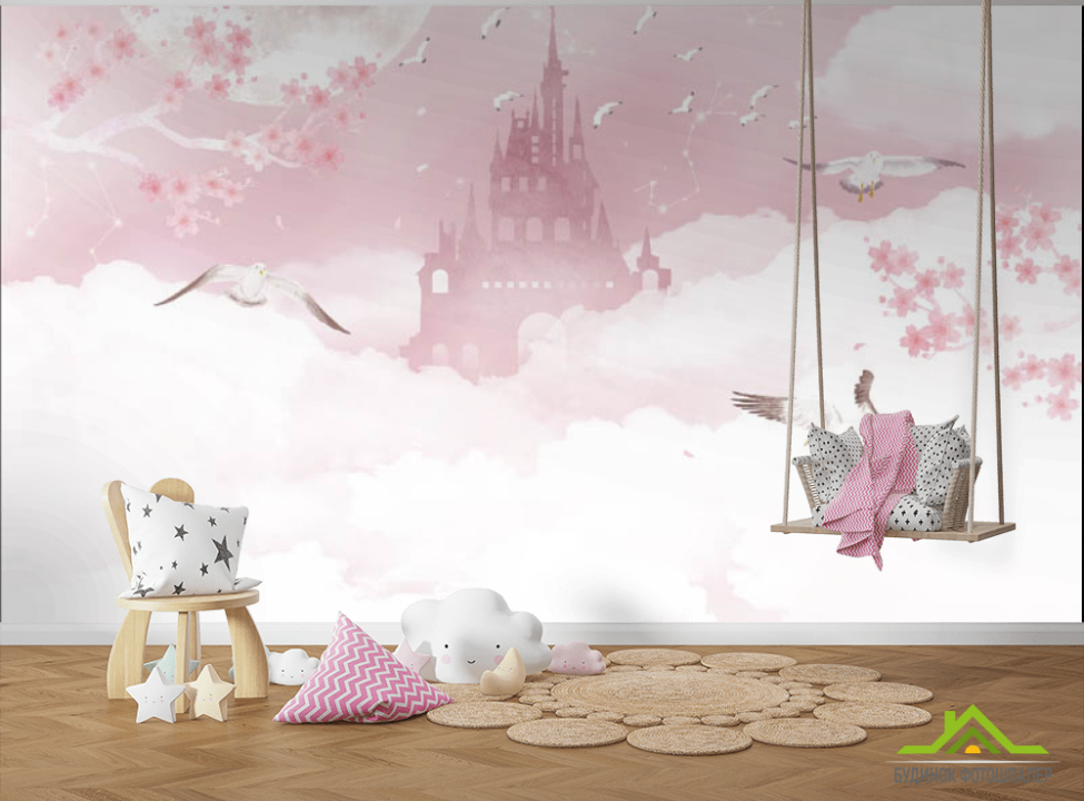 выбрать Фотошпалери Рожевий замок Каталог фотошпалер на стіну