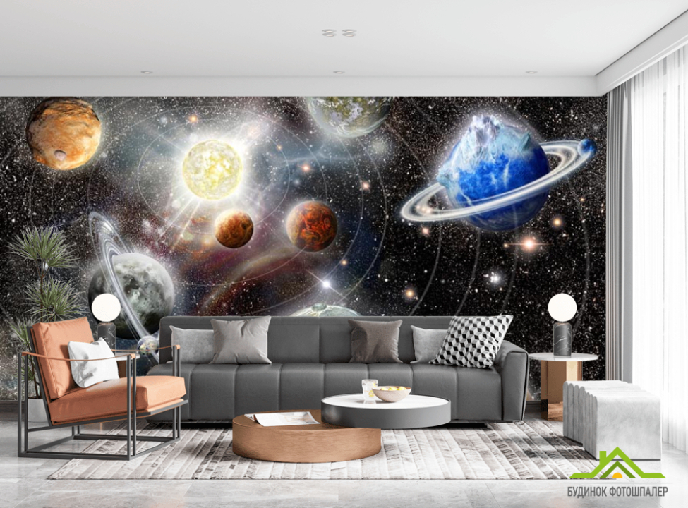 выбрать Фотошпалери Космос Каталог фотошпалер на стіну