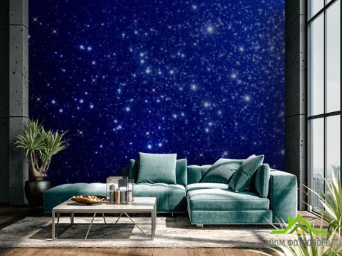 выбрать Фотошпалери Сяйво зірок Фотошпалери Фотошпалери Космос: малюнок  на стіну