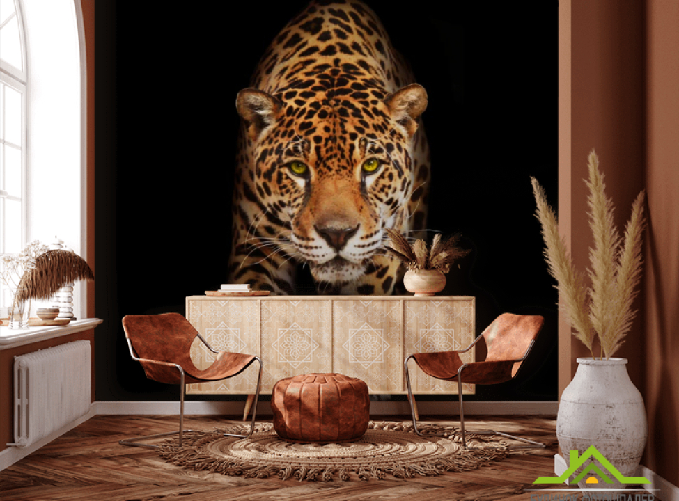 выбрать Фотошпалери леопард Каталог фотошпалер на стіну