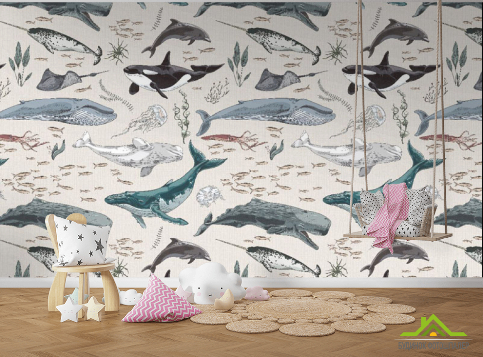 выбрать Фотошпалери Морські обителі в дитячу Каталог фотошпалер на стіну