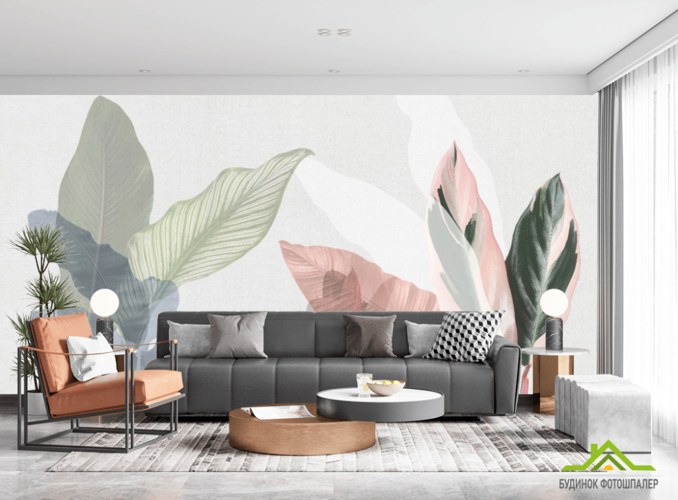 выбрать Фотошпалери Тропічні листя Каталог фотошпалер на стіну