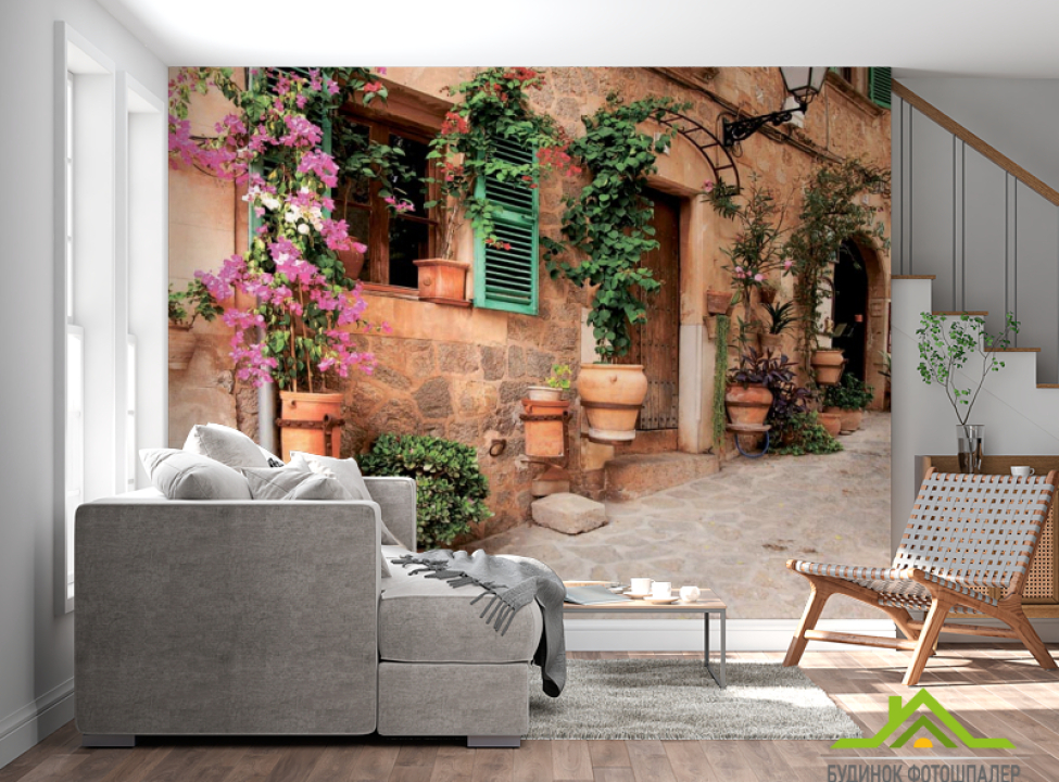 выбрать Фотообои Старинная улица Каталог фотообоев на стену