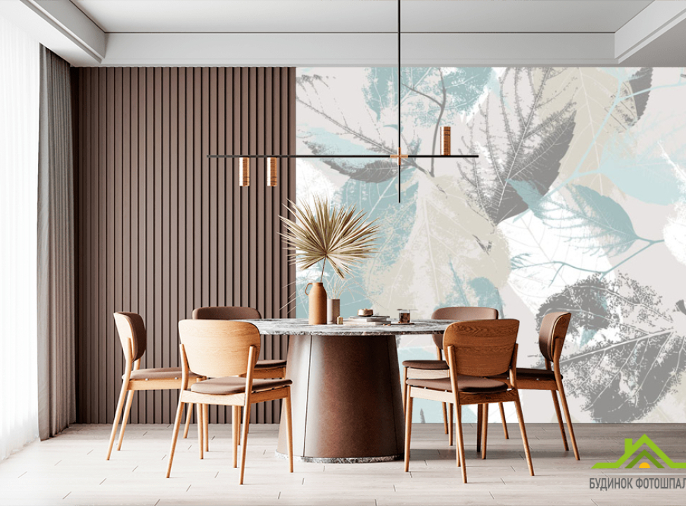 выбрать Фотошпалери Листя сканді Каталог фотошпалер на стіну