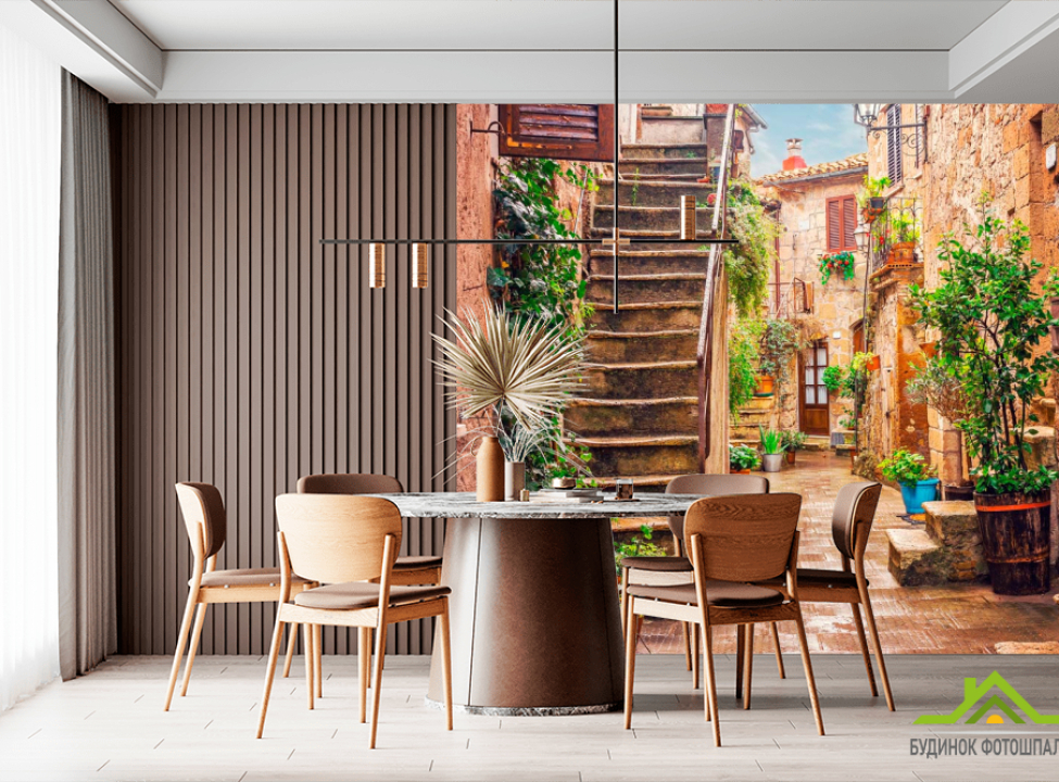 выбрать Фотообои Уютный дворик Каталог фотообоев на стену