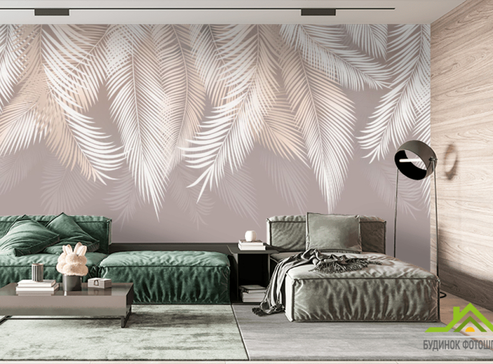выбрать Фотошпалери світлі листя на стіну Каталог фотошпалер на стіну