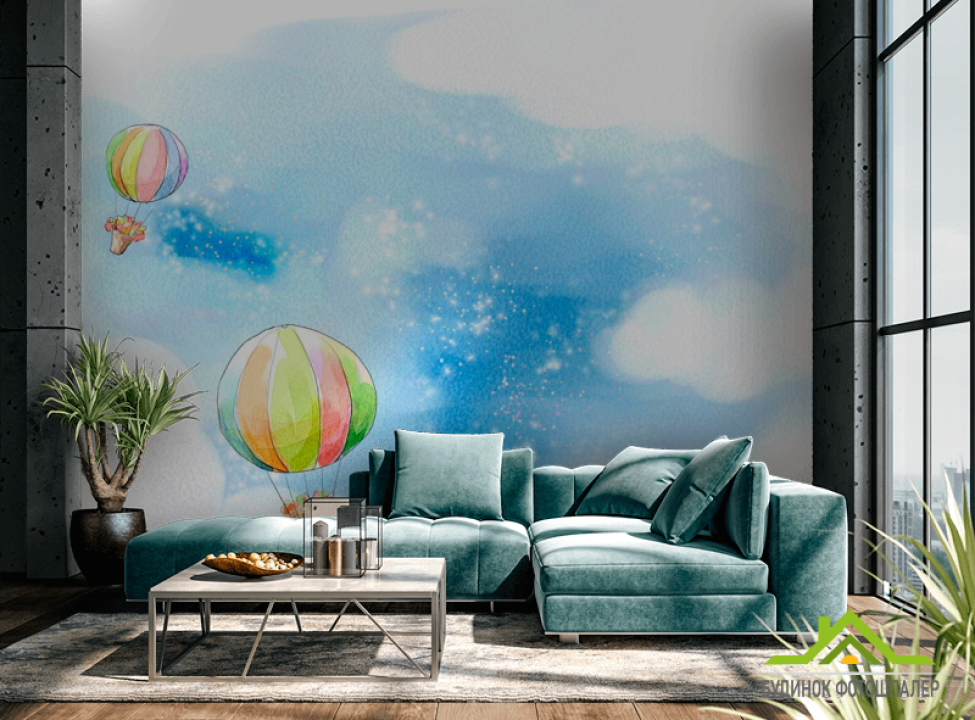 выбрать Фотошпалери Повітряні кулі Каталог фотошпалер на стіну