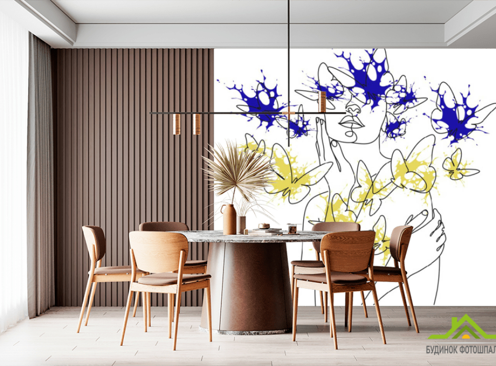 выбрать Фотошпалери Абстракція, дівчина Каталог фотошпалер на стіну