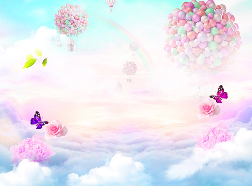 выбрать Фотошпалери Оберемок повітряних куль в небі Каталог фотошпалер на стіну