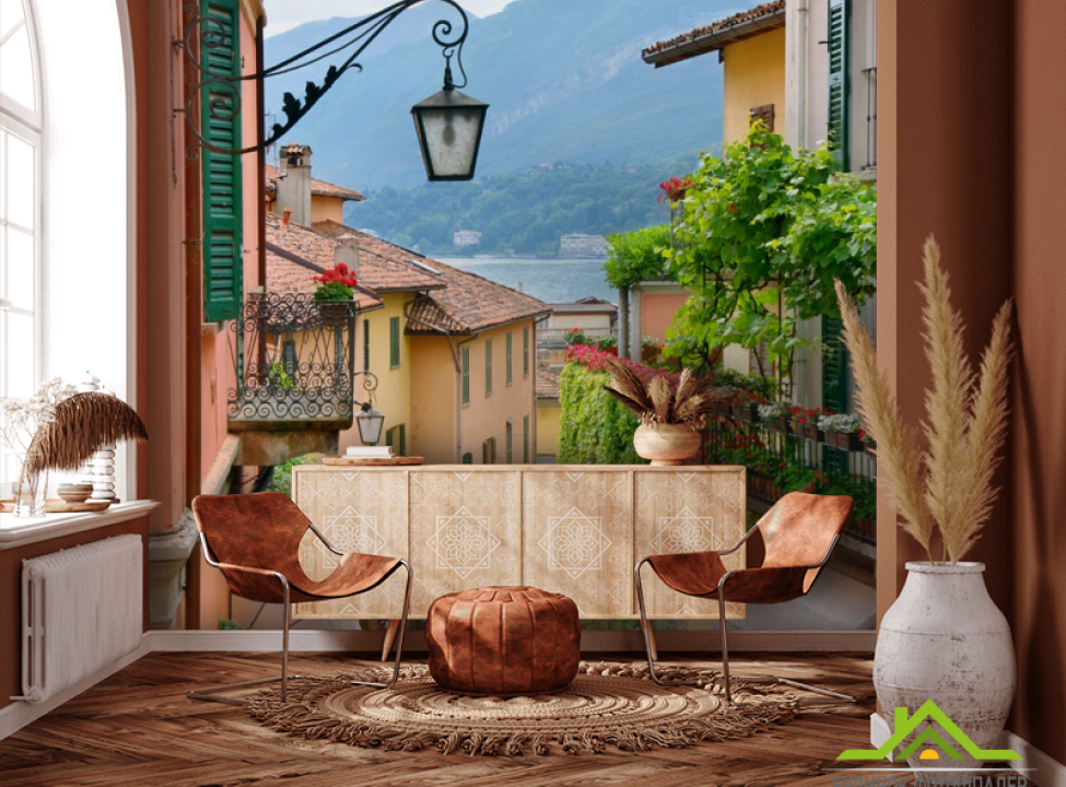 выбрать Фотообои улица к морю Каталог фотообоев на стену