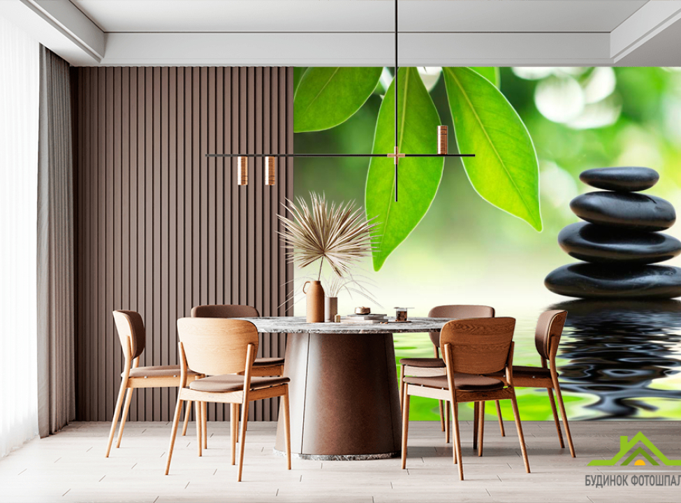 выбрать Фотошпалери Зелень, вода, каміння Каталог фотошпалер на стіну