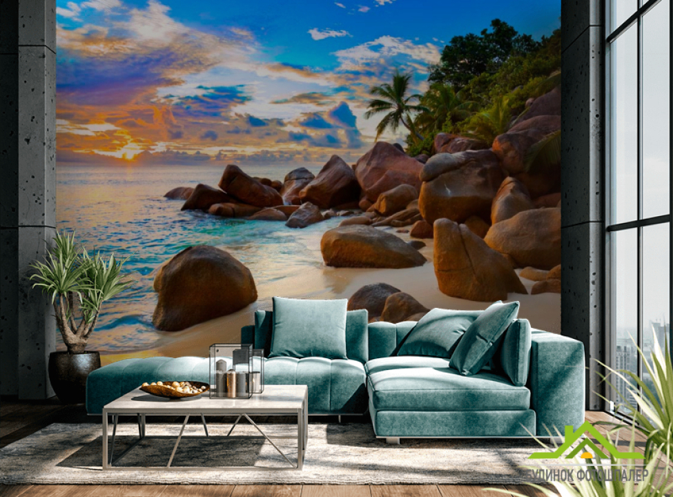 выбрать Фотошпалери Валуни на узбережжі Каталог фотошпалер на стіну