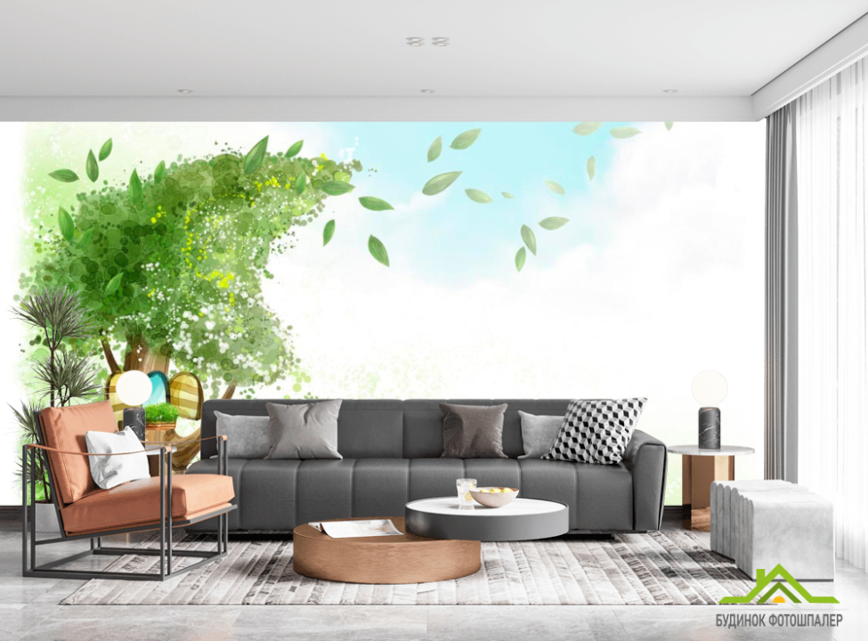 выбрать Фотообои Дерево Фотообои Иллюстрации на стену