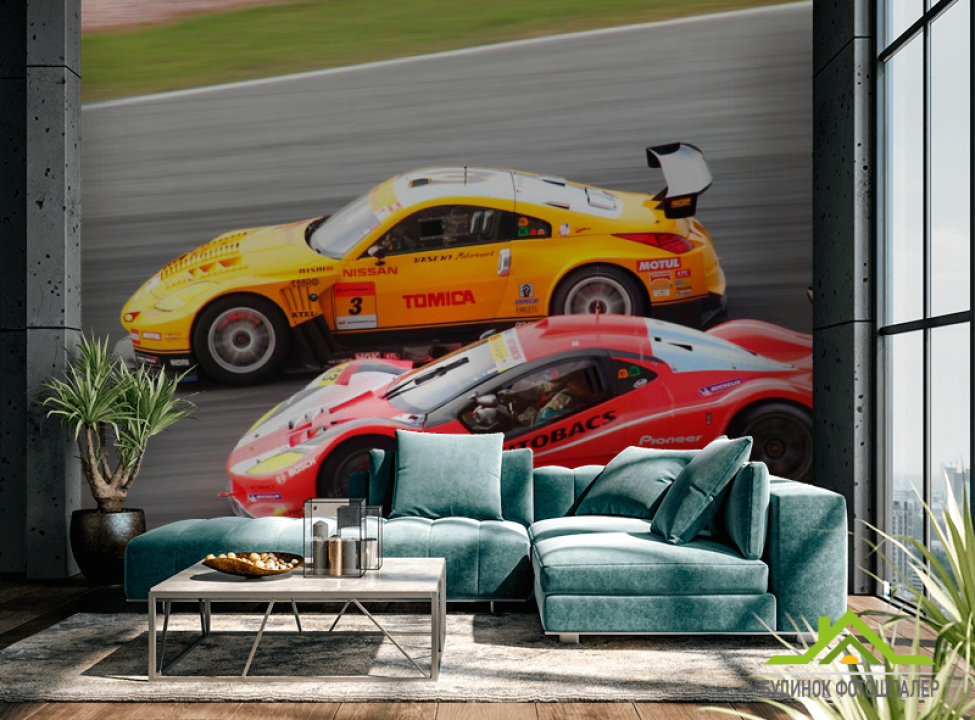 выбрать Фотообои Автогонки Фотообои Транспорт на стену