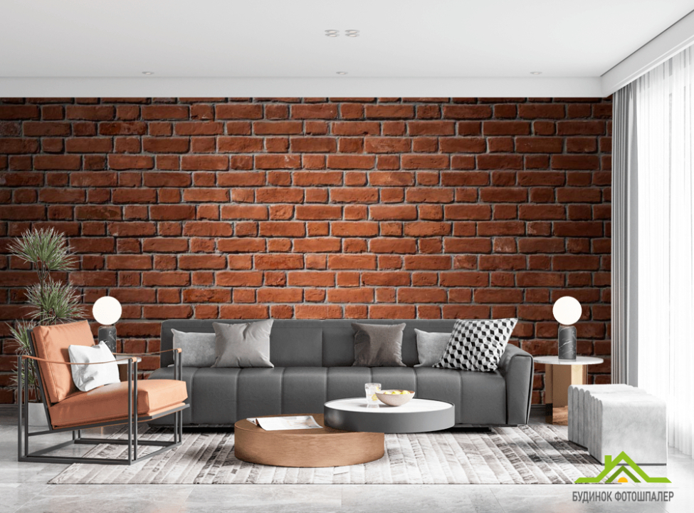выбрать Фотообои Стена из красного кирпича Каталог фотообоев на стену
