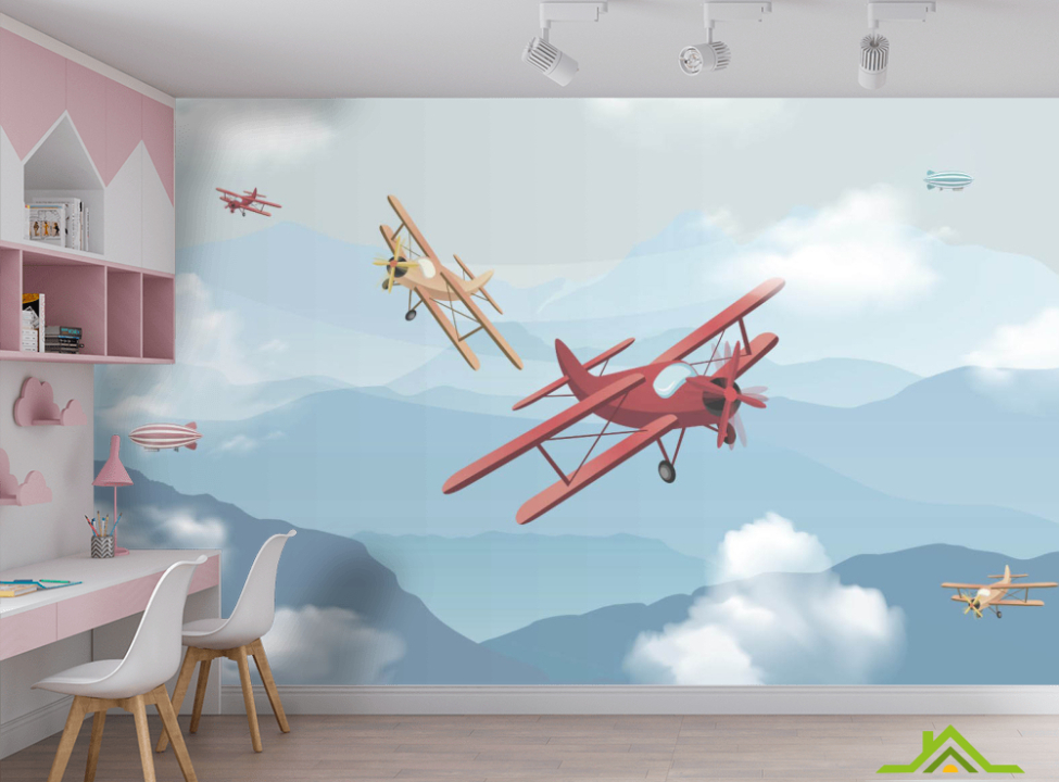выбрать Фотошпалери Літачки в небі Каталог фотошпалер на стіну